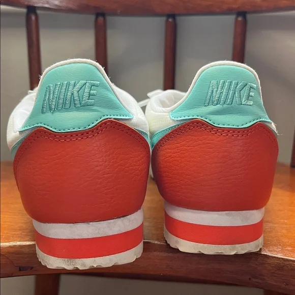 Nike Cortez Sneaker Orange and Blue Size 9.5 - Picture 5 of 12